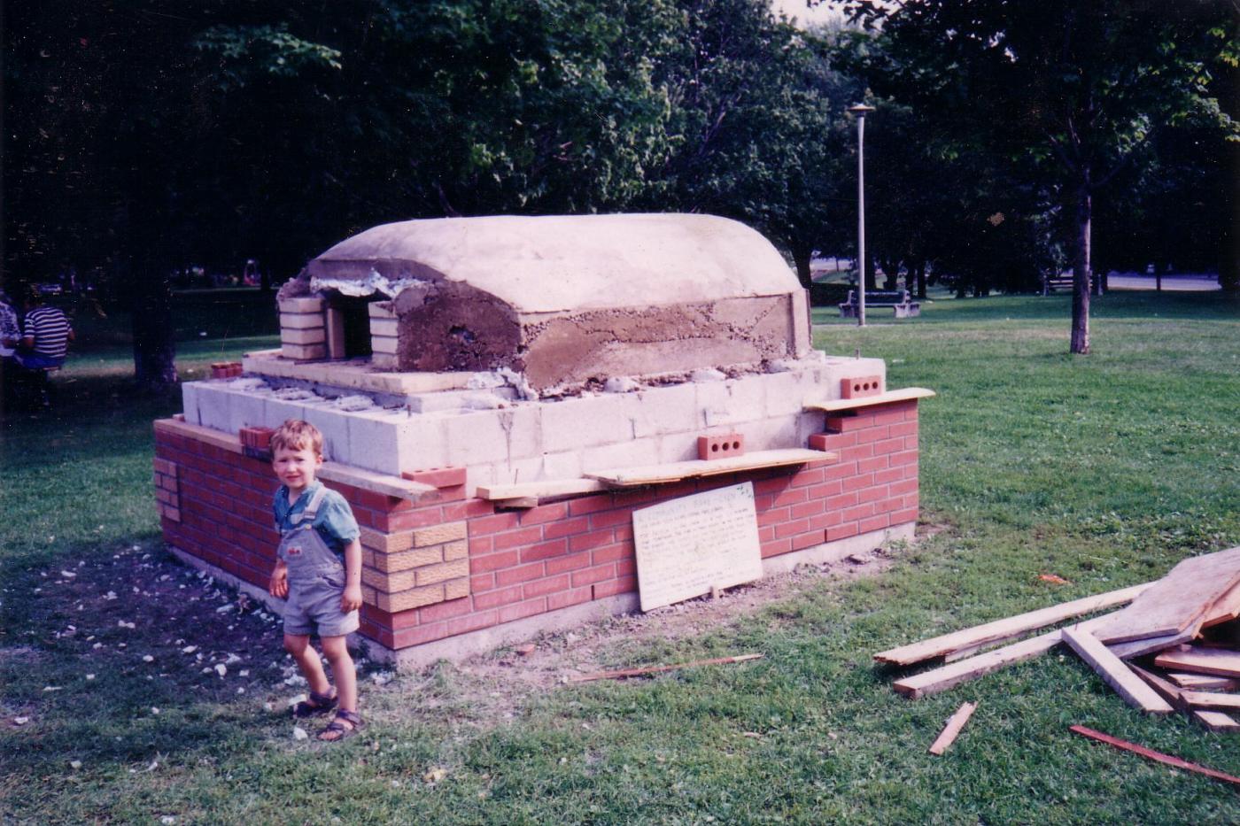 Public Bake Ovens Oven Construction The Big Oven
